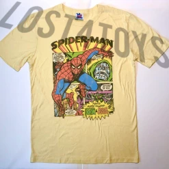 Junk Food Men’s Spider-Man 60’s Style Comic T-Shirt Apparel
