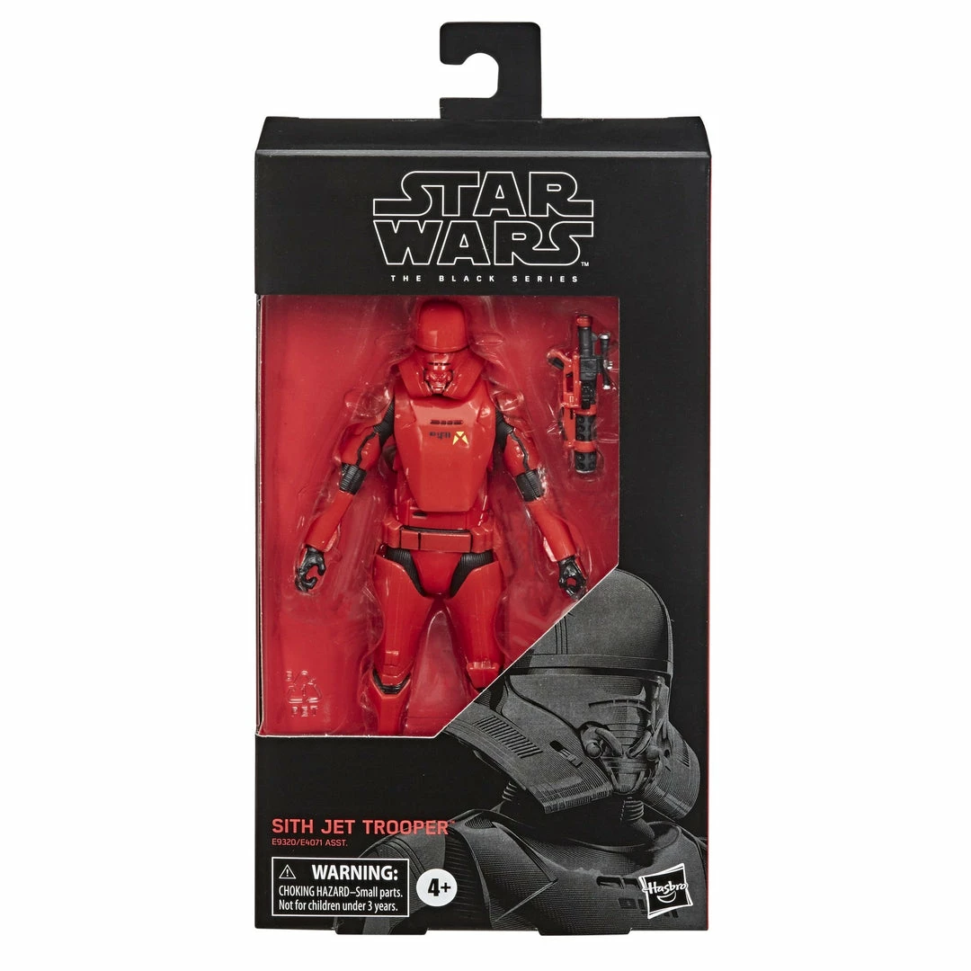 Hasbro Star Wars Black Series Sith Jet Trooper Action Figure Collectibles