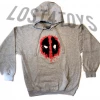 Marvel Men’s Deadpool Pull Over Hoodie Apparel
