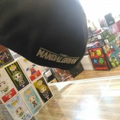 New Era 3930 Mandalorian Blk & Silv Cap Star Wars Apparel