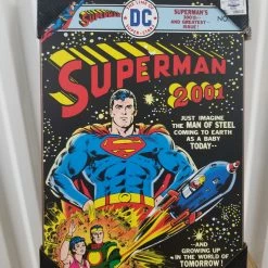 DC Collectibles Superman 2001 DC Silver Buffalo Wall Decor