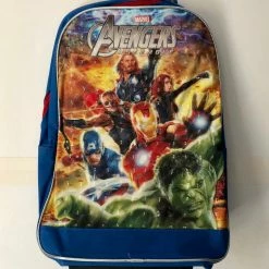 Marvel Avengers Assemble Kids Rolling Travel Bag Accessories
