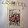 Marvel Women’s THOR V-Neck Cover Art T-Shirt Apparel