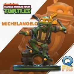 Quantum Mechanix QMX Michelangelo Q-Fig Teenage Mutant Ninja Turtles Collectibles