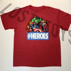 Apparel Marvel Avengers ‘#HEROES’ Kids Tee