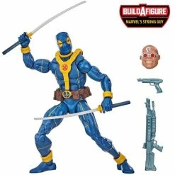 Hasbro Marvel Legends Deadpool X-Force Action Figure W/ Strong Guy BAF Toys & Action Figures