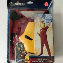 Iron Man Kids Costume W/mask Rubies Marvel