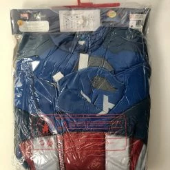 Apparel Marvel Captain America Avengers Adult Costume W/mask, Rubies