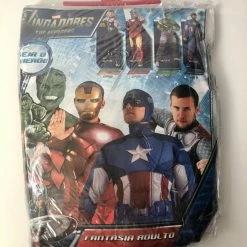 Apparel Marvel Captain America Avengers Adult Costume W/mask, Rubies