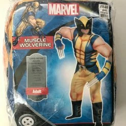 Apparel Marvel Premium Wolverine Adult Costume, Complete!