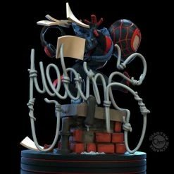 Quantum Mechanix Collectibles QMX Miles Morales Q-Fig Deluxe Spiderverse