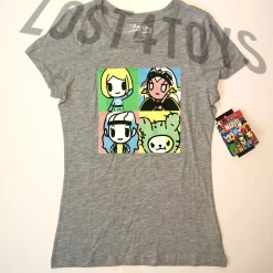 Marvel Women’s Girl Power POP Art Tokidoki T-Shirt