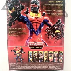 Toys & Action Figures Hasbro Marvel Legends Marvel’s Sunspot Action Figure W/ Marvel’s Strong Guy BAF