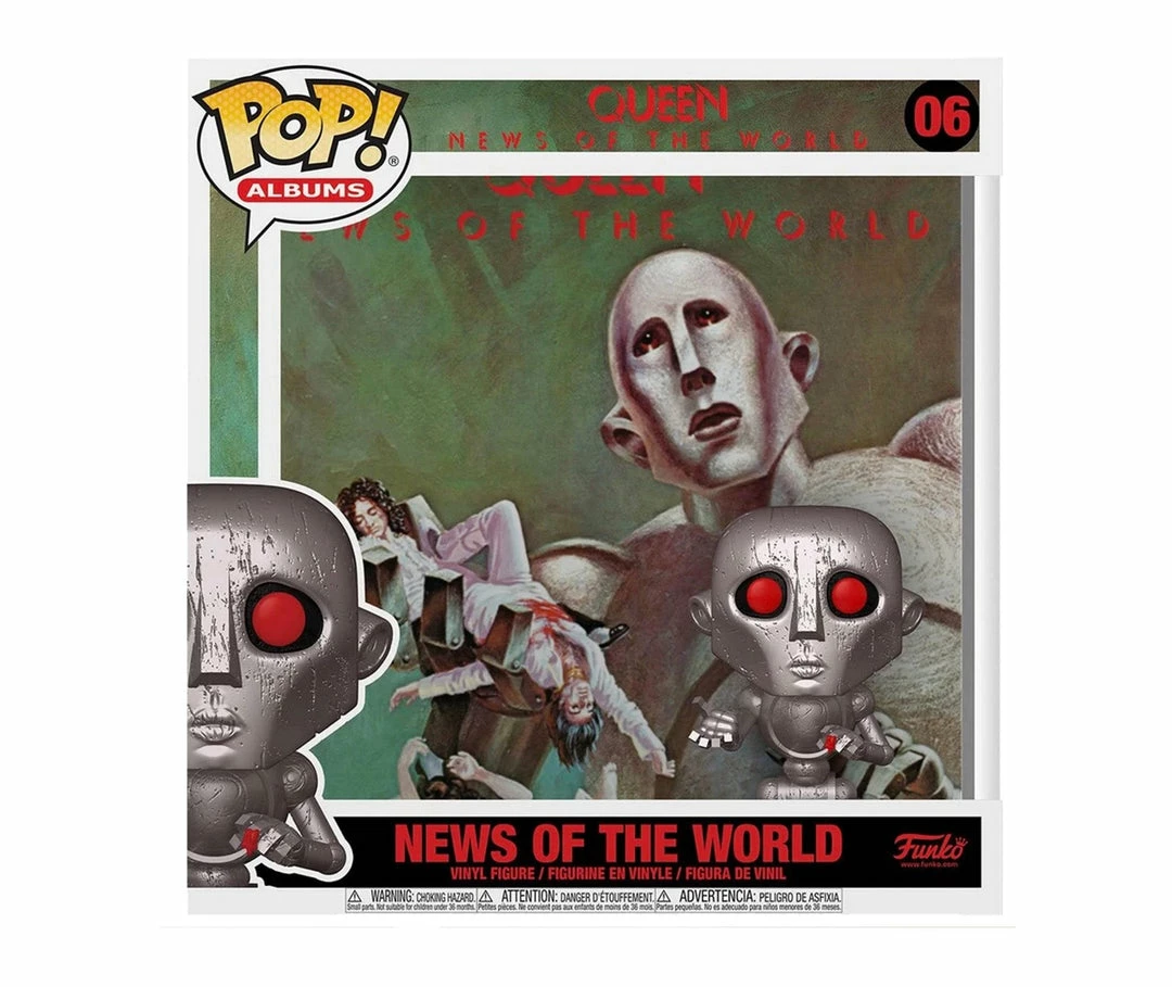 Funko POP! Albums Queen News Of The World Funko!