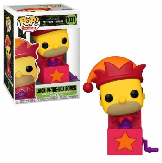 Funko! Funko POP! Jack-in-the-Box Homer Funko Shop Glow Exclusive Vinyl Figure