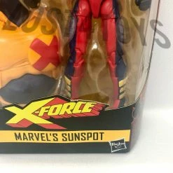 Toys & Action Figures Hasbro Marvel Legends Marvel’s Sunspot Action Figure W/ Marvel’s Strong Guy BAF