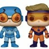 Funko Pop! DC Heroes: Booster Gold And Blue Beetle 2-Pack Previews Exclusive Vinyl Figure