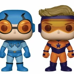 Funko Pop! DC Heroes: Booster Gold And Blue Beetle 2-Pack Previews Exclusive Vinyl Figure
