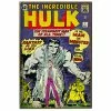 Hulk Marvel Comics Silver Buffalo Wall Art 13 X 19 Inches