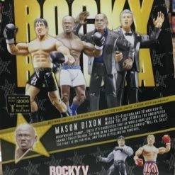 Jakks Pacific Rocky Balboa “Mason The Line Dixon” Rocky Collector Series Toys & Action Figures