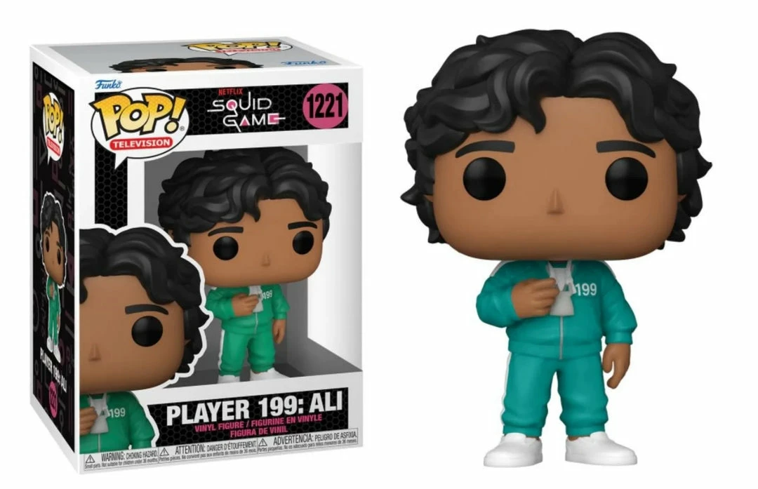 Funko POP! Squid Game “Player 199: Ali” #1221 Vinyl Figure Funko!