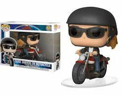 Funko! Funko POP! Rides Captain Marvel Carol Danvers On Motorcycle Vinyl Figure