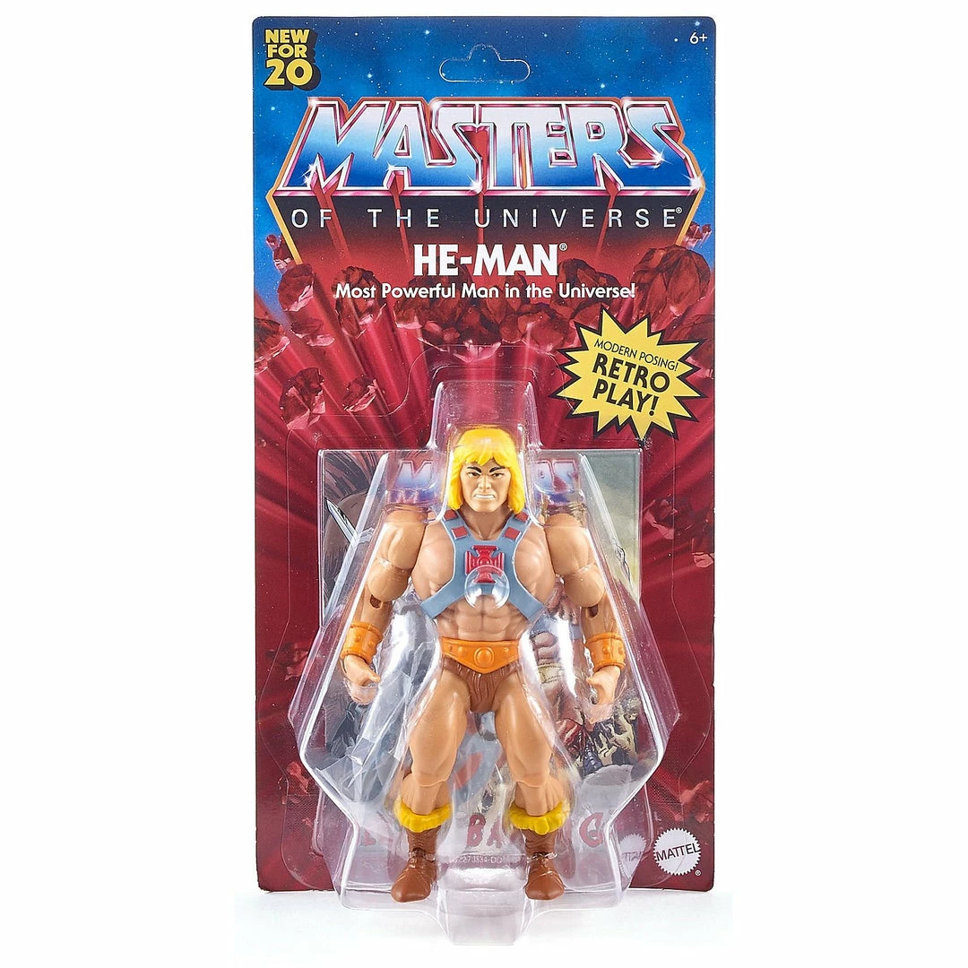 Masters Of The Universe® Origins He-man® Action Figure Mattel Toys & Action Figures
