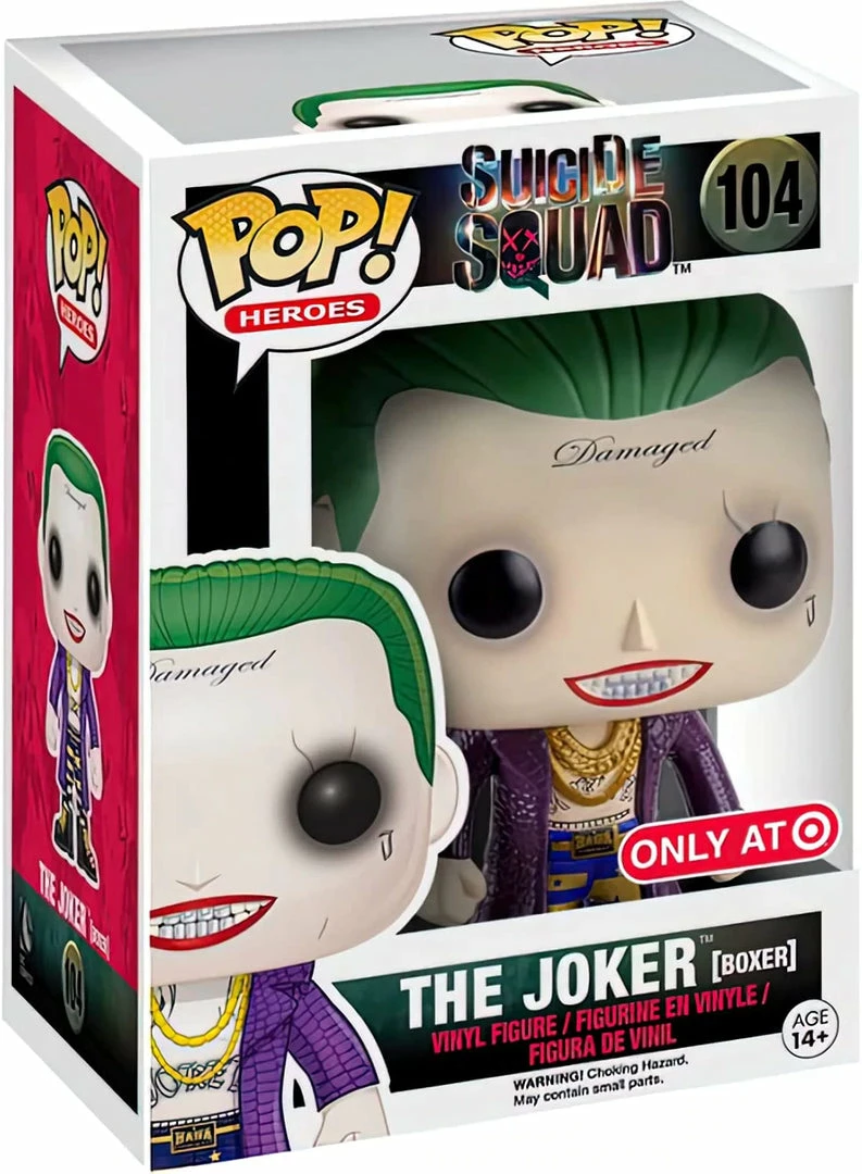 Funko! Funko POP! Suicide Squad “The Joker (Boxer)” Target Exclusive Vinyl Figure