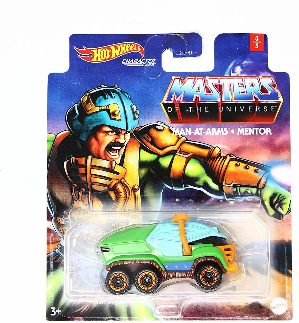 Hot Wheels MOTU Man-At-Arms Mentor Mattel