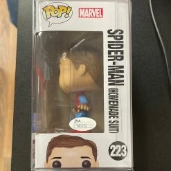 Funko POP! Spider-Man Vinyl Figure Only At Walmart Exclusive Signed