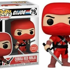 Funko POP! G.I. JOE “Cobra Red Ninja” GameStop Exclusive Vinyl Figure