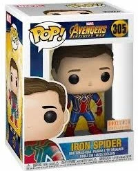 Funko POP! Iron Spider Vinyl Bobble-Head Boxlunch Exclusive