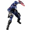 Square Enix Marvel Variant Bring Arts Captain America Deluxe Figure Collectibles
