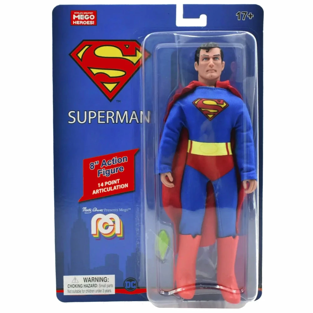 Superman Mego Heroes Toys & Action Figures