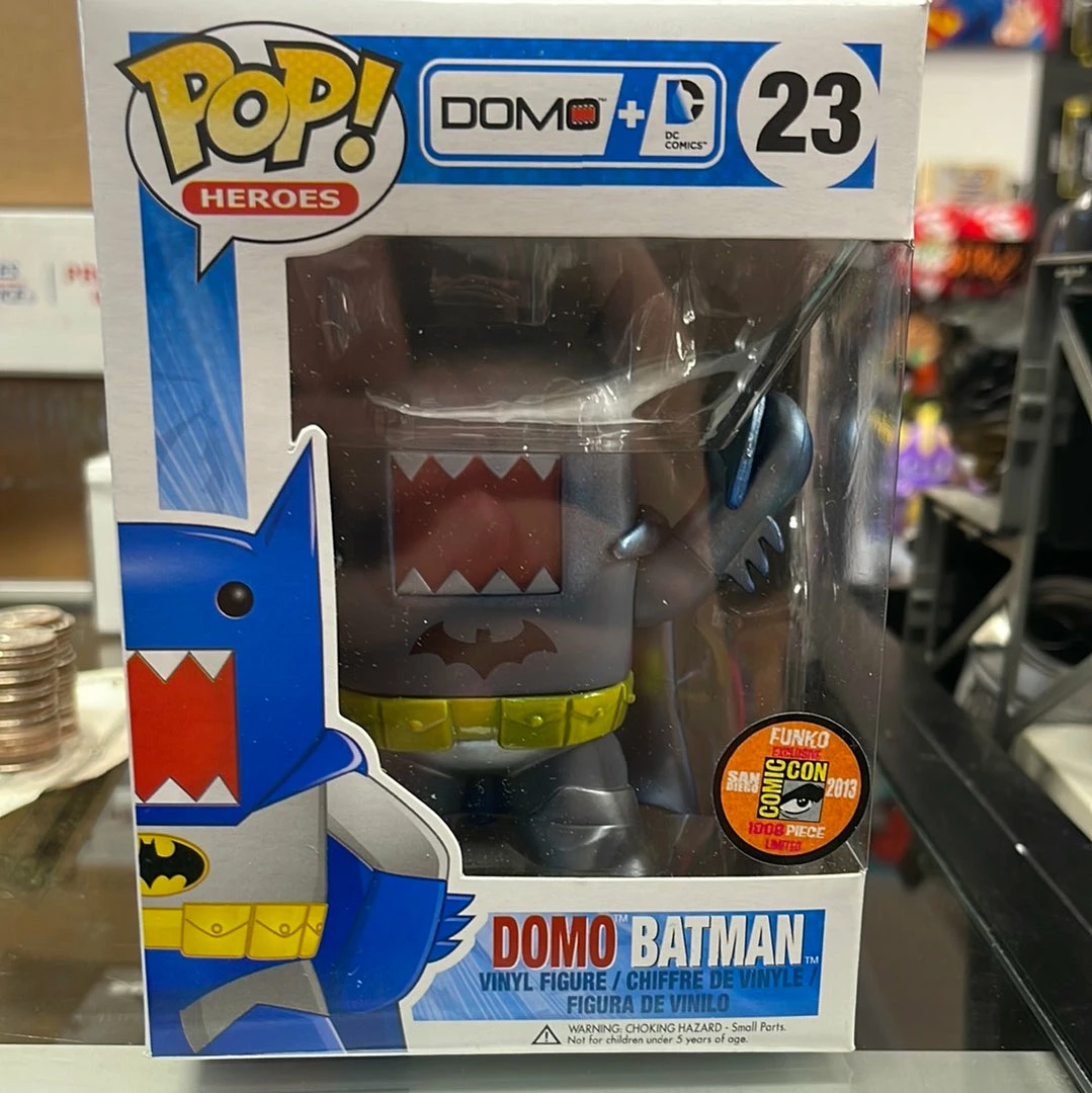 Funko POP! Domo Batman Vinyl Figure San Diego Comic Con Exclusive Funko!