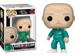 Funko! Funko POP! Squid Game “Player 001: Oh IL-Nam” #1223 Vinyl Figure