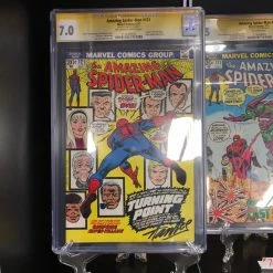 Lost 4 Toys Amazing Spider-Man #121 CGC 7.0 Signature Series Signed Stan Lee