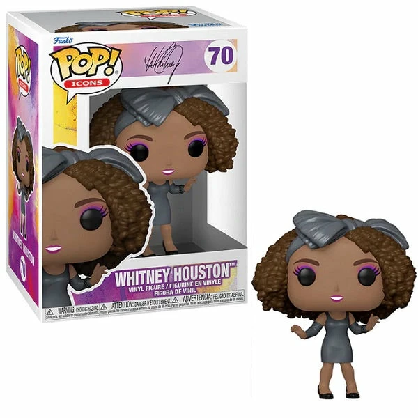 Funko! Funko POP! Icons “Whitney Houston” Vinyl Figure