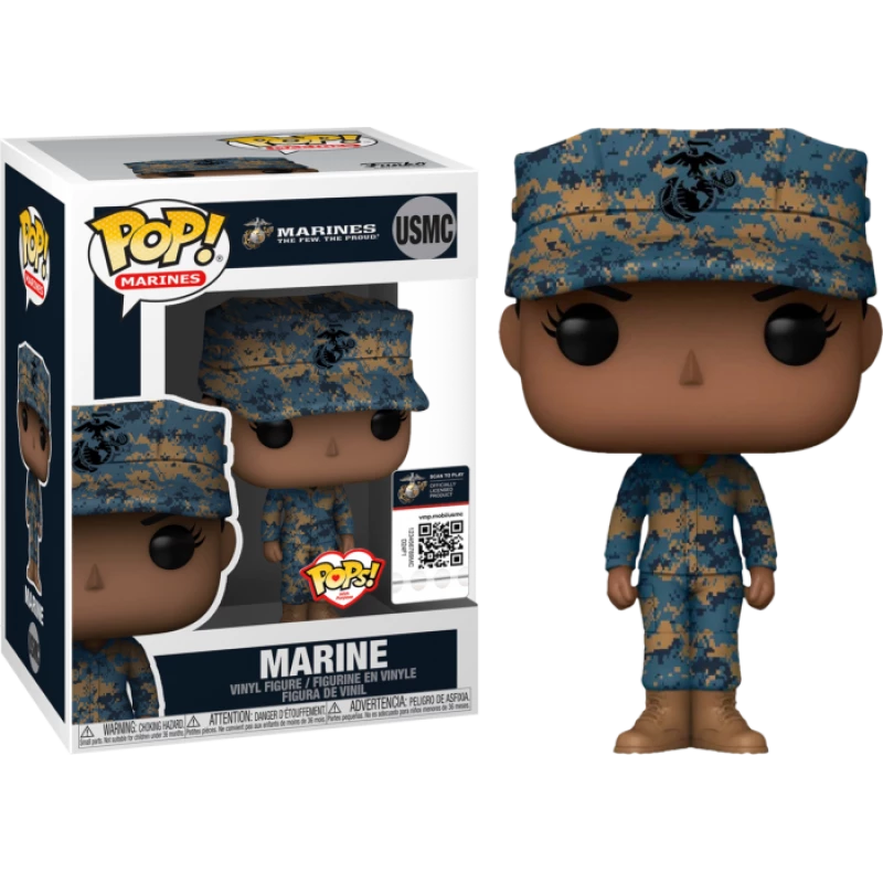 Funko POP! Marines “Female Marine” USMC Vinyl Figure Funko!