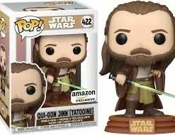 Funko POP! Qui-Gon Jinn Bobble-Head Amazon Exclusive