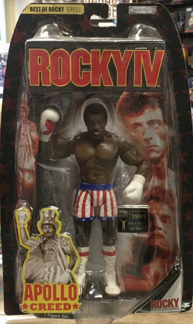 Rocky IV “Apollo Creed” Rocky Series 1 Jakks Pacific Toys & Action Figures