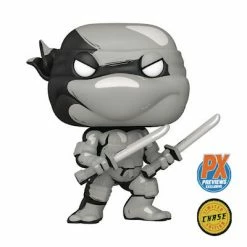 Funko POP! Michelangelo Vinyl Figure B/W Chase Px Exclusive Funko!