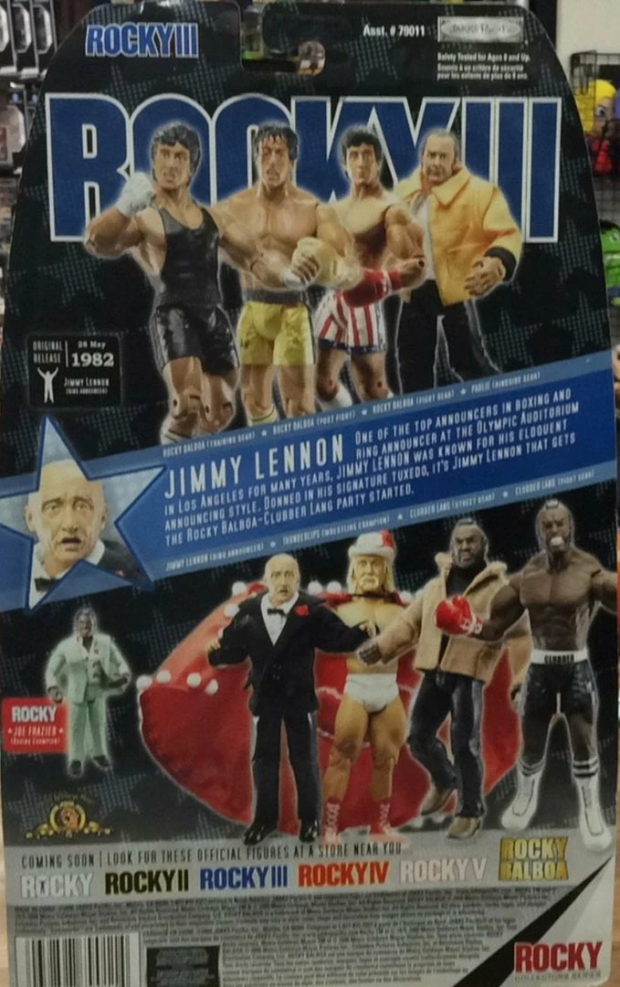 Jakks Pacific Rocky III “Jimmy Lennon” Rocky Collector Series Toys & Action Figures