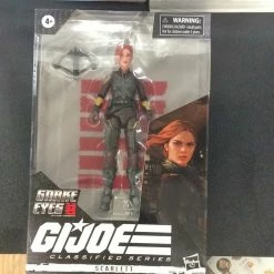 Hasbro GI JOE SNAKE EYES SCARLETT Toys & Action Figures