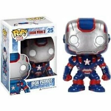 Funko POP! Iron Patriot Vinyl Bobble-Head Vaulted Funko!