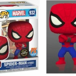 Funko POP! Spider-Man Bobble Head Previews Exclusive Glow Chase