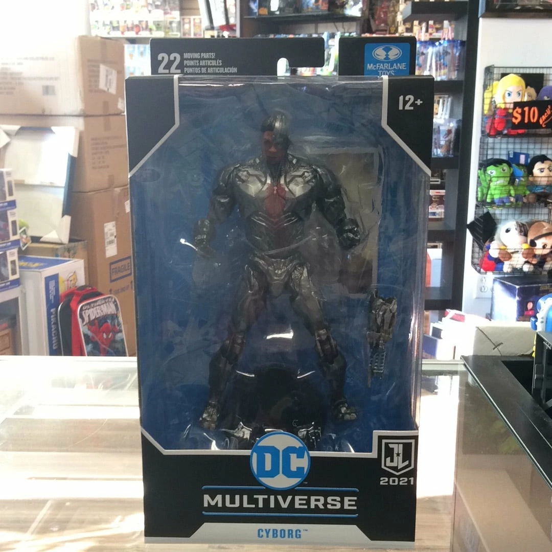Mcfarlane DC JUSTICE LEAGUE CYBORG 7IN SCALE Toys & Action Figures