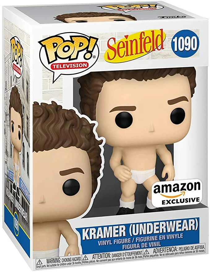 Funko! Funko POP! Seinfeld Kramer (Underwear) Amazon Exclusive Vinyl Figure
