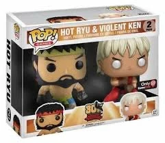 Funko POP! Hot Ryu & Violent Ken Vinyl Figure Only At GameStop Exclusive Funko!