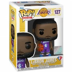 Funko POP! LA Lakers Basketball “Lebron James” #127 Vinyl Figure Funko!